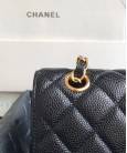 Сумка Classic Flap Bag Caviar Medium Black